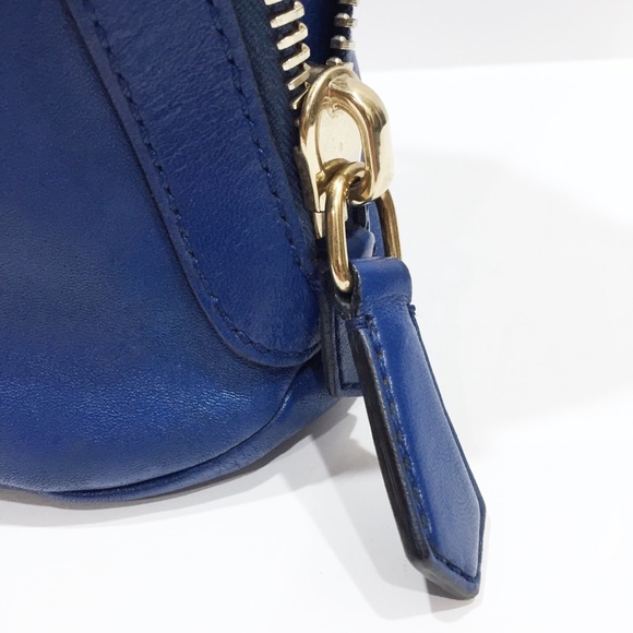 ❤️SOLD❤️Givenchy Blue Lambskin Leather Tinhan Hobo Bag - Picture 8 of 13